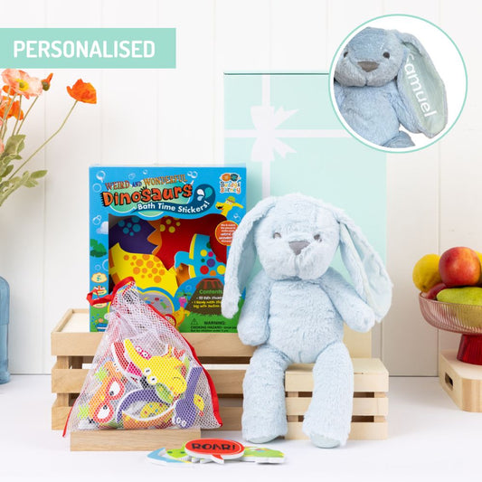 Personalised Bath Bunny Hamper