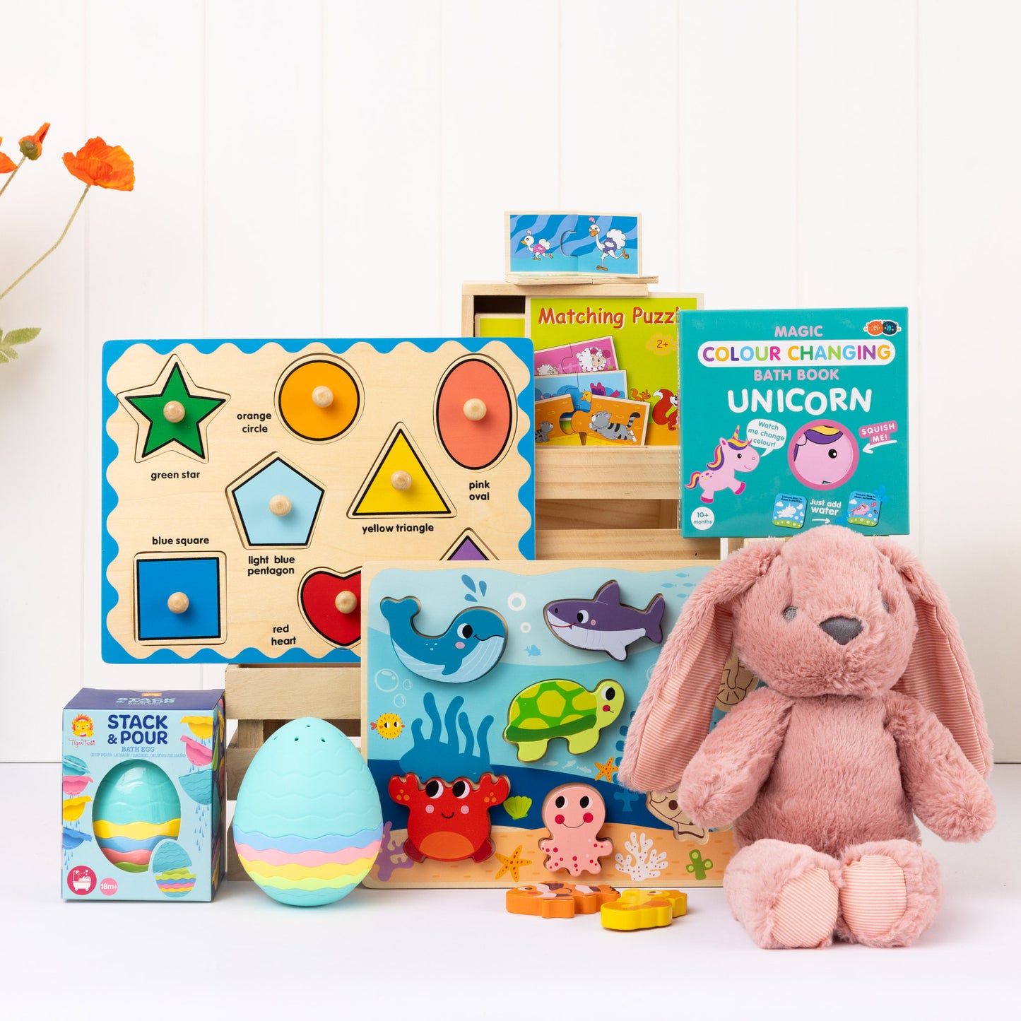 Bunny Cuddles Kids Hamper - 1-2yr old gift