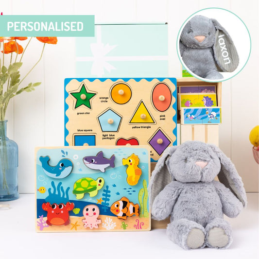 Personalised Puzzle Fun Kids Hamper