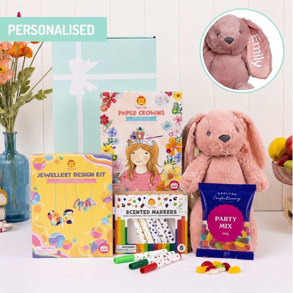 Personalised Gift Hampers for Kids - Creative Bunny