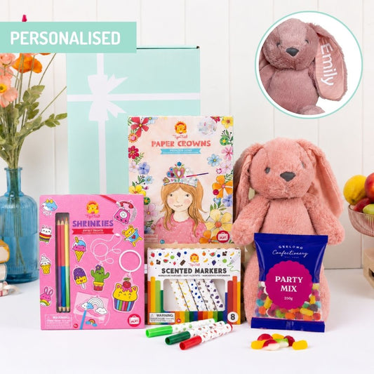 Creative Bunny Personalised Kids Hamper